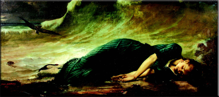 Winslow Homer - James Bertrand Death of Virginia (La Mort de Virginie) (1823-1887), 1869